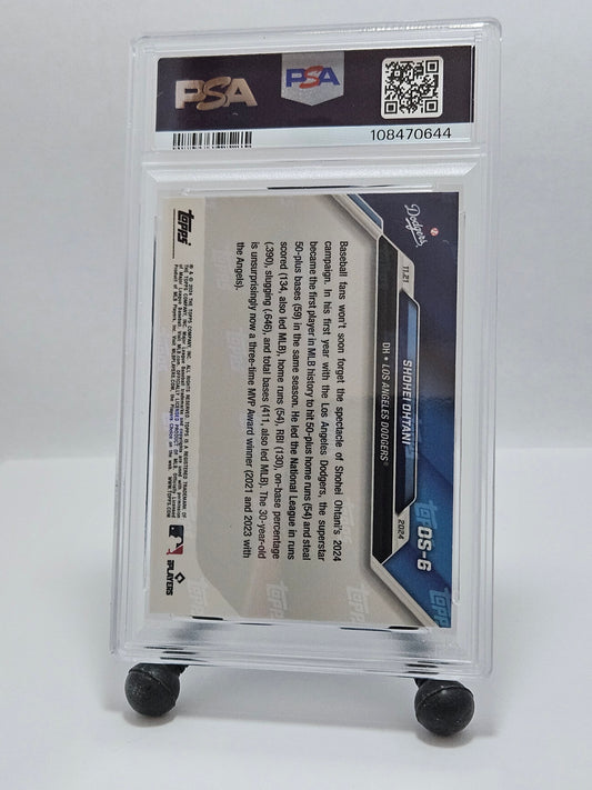 2024 Topps Now #OS6 Shohei Ohtani Offseason MVP – PSA 10 Gem Mint