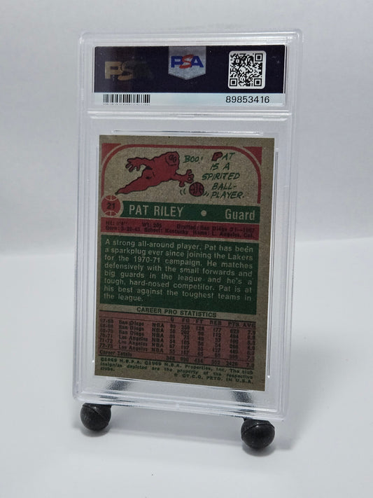 1973 Topps #21 Pat Riley – PSA 8 NM-MT