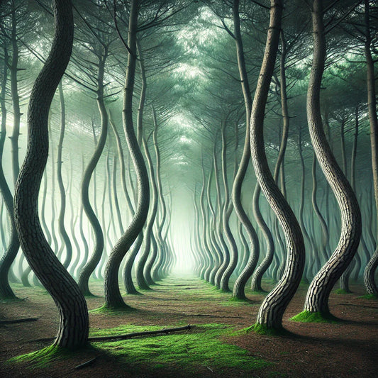 The Mystery of the Crooked Forest in Poland