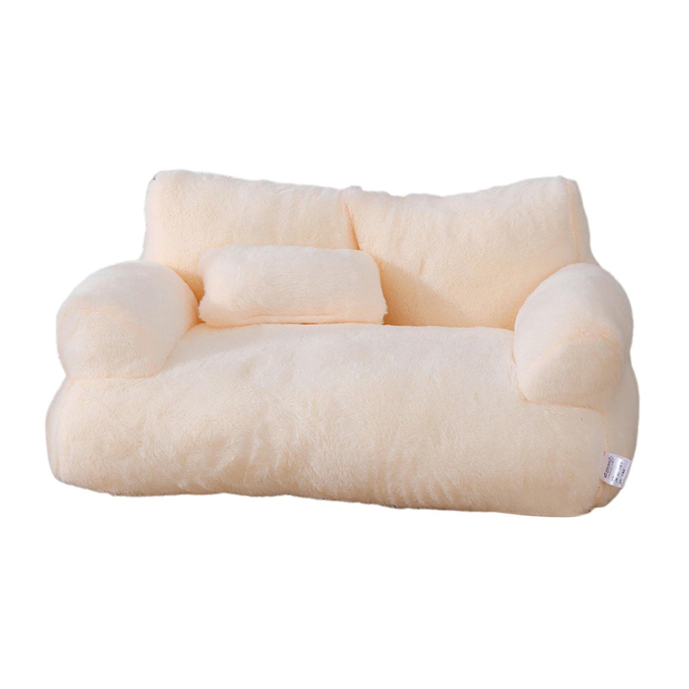 Luxurious Plush Sofa Bed for Cats and Small Dogs_8