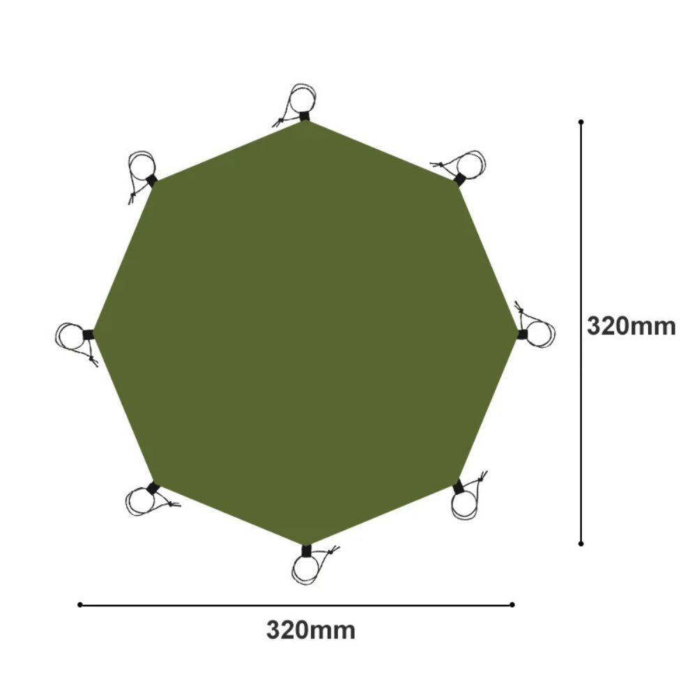 Extra Large Waterproof Hexagon Camping Mat_6