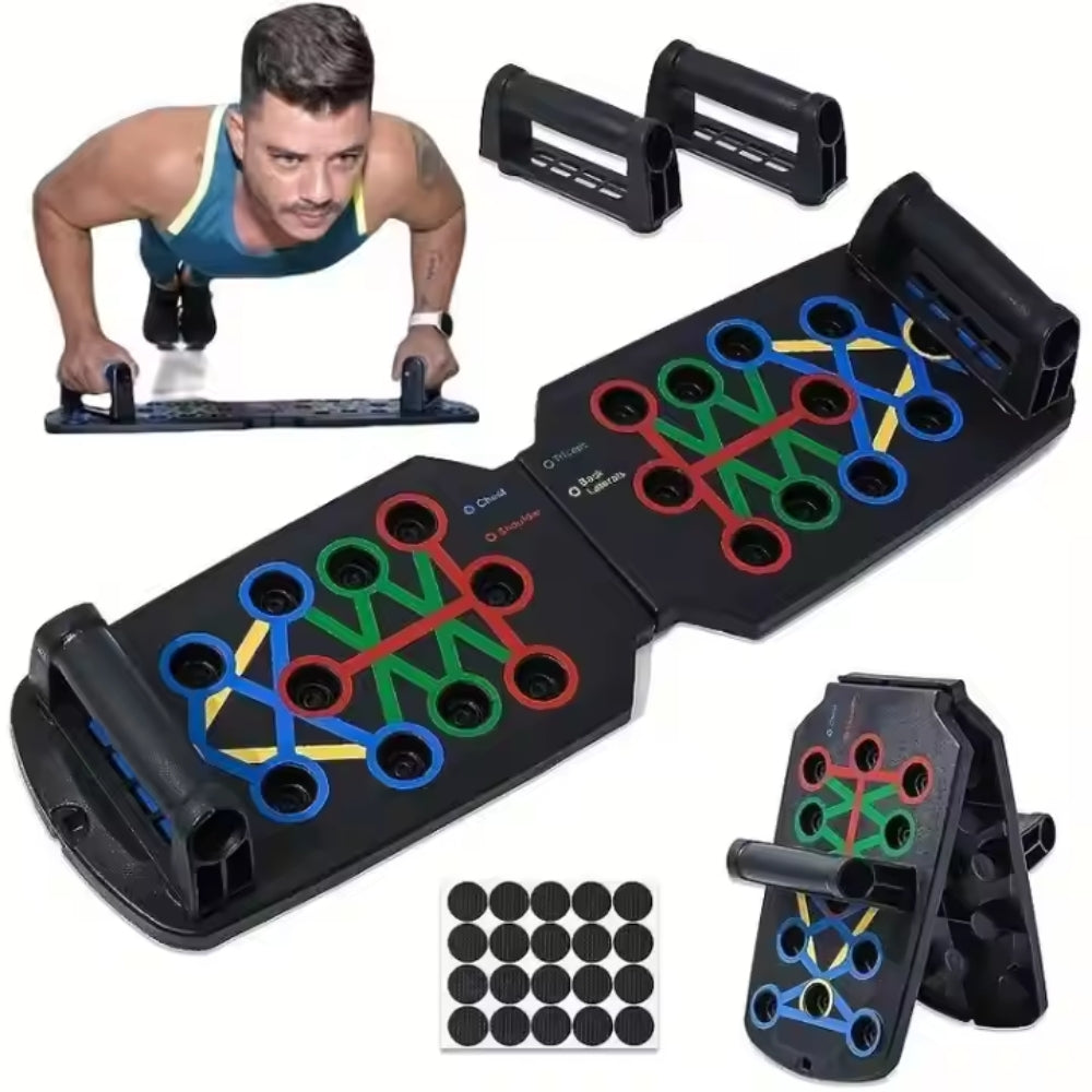 Foldable Push up Board Set for Full Body Fitness_1