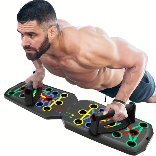 Foldable Push up Board Set for Full Body Fitness_0