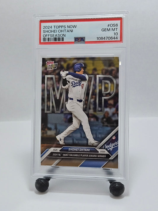 2024 Topps Now #OS6 Shohei Ohtani Offseason MVP – PSA 10 Gem Mint