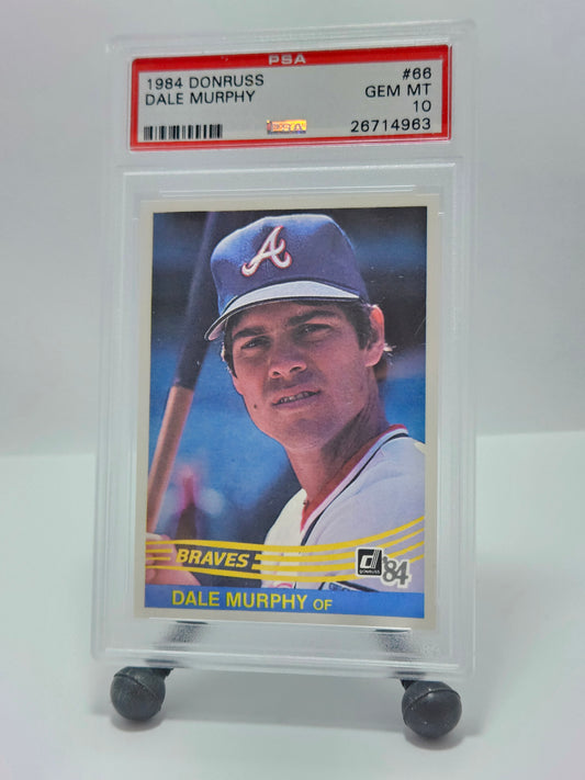 1984 Donruss Dale Murphy PSA 10 Gem Mint – Atlanta Braves