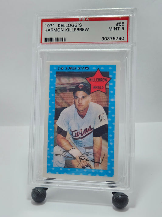 1971 Kellogg’s Harmon Killebrew 3-D Super Stars PSA 9 Mint – Minnesota Twins