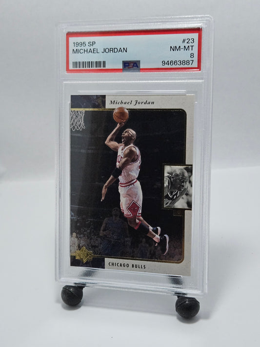 1995 SP #23 Michael Jordan – PSA 8 NM-MT