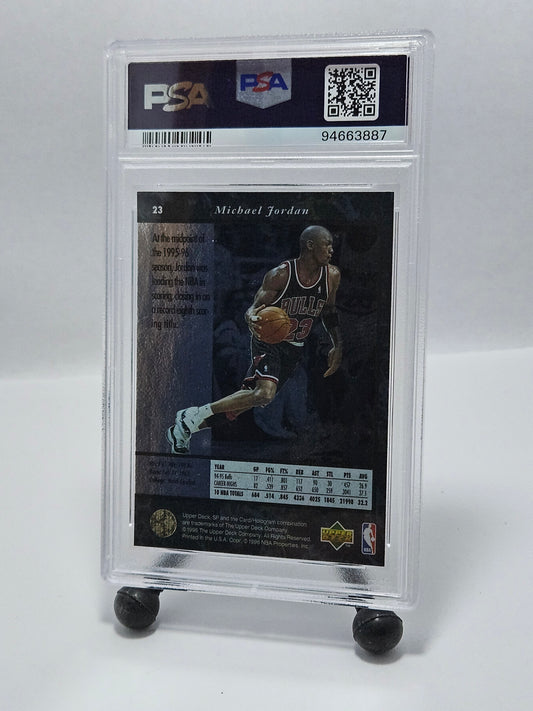 1995 SP #23 Michael Jordan – PSA 8 NM-MT