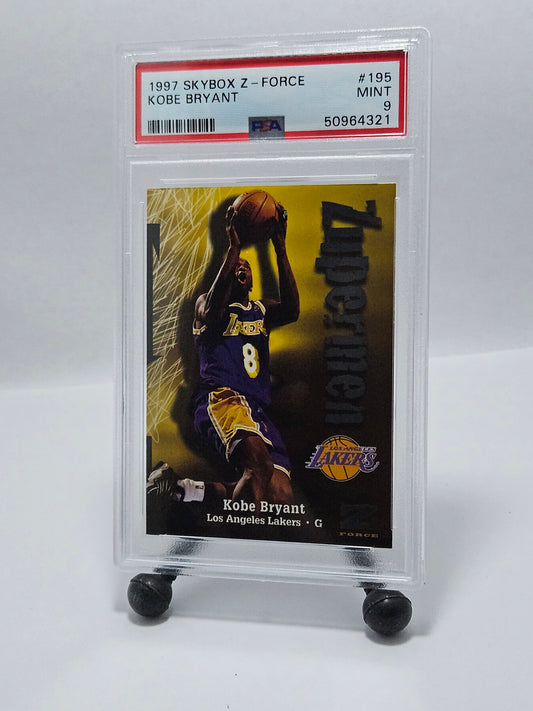 1997 SkyBox Z-Force #195 Kobe Bryant Zupermen – PSA 9 Mint
