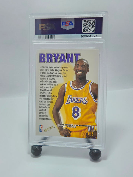 1997 SkyBox Z-Force #195 Kobe Bryant Zupermen – PSA 9 Mint