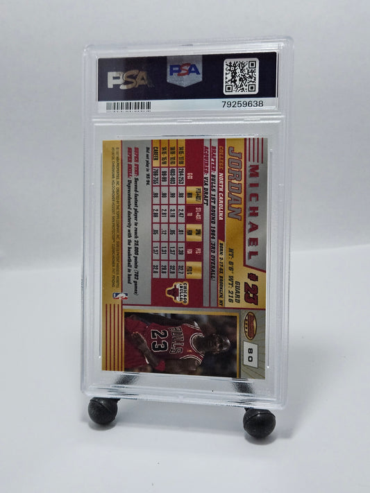 1996 Bowman's Best #80 Michael Jordan – PSA 9 Mint