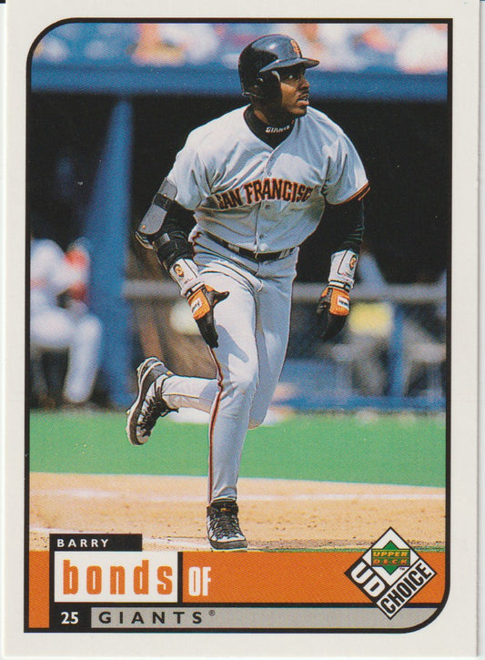 Baseball trading card of a player in a San Francisco Giants uniform